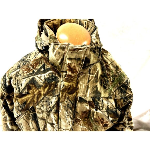 Realtree Mens Hunting Camo Jacket w/Hood Sz. L 90s - Picture 2 of 7